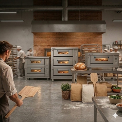 Hornos a Piso Ventus: Precisión, Potencia y Escalabilidad para Cocinas Profesionales